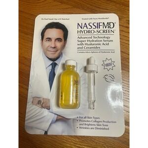 NassifMD Hydro Screen Advanced Technology Super Hydration Serum i2 Fl  oz